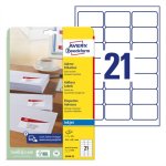 Osoitetarra Avery J8160-25 63,5 x 38,1 mm /525