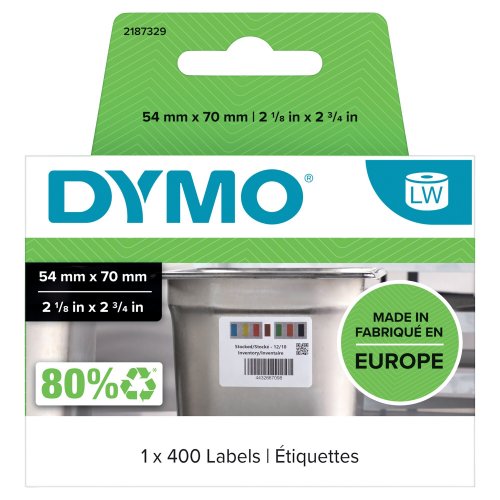 Osoitetarra Dymo 2187329 70 x 54mm, hinta 41,47€