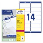 Osoitetarra laser Avery L7163-100 99,1 x 38,1 mm /1400