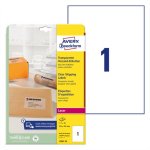 Osoitetarra laser Avery L7567-25 A4 kirkas /25