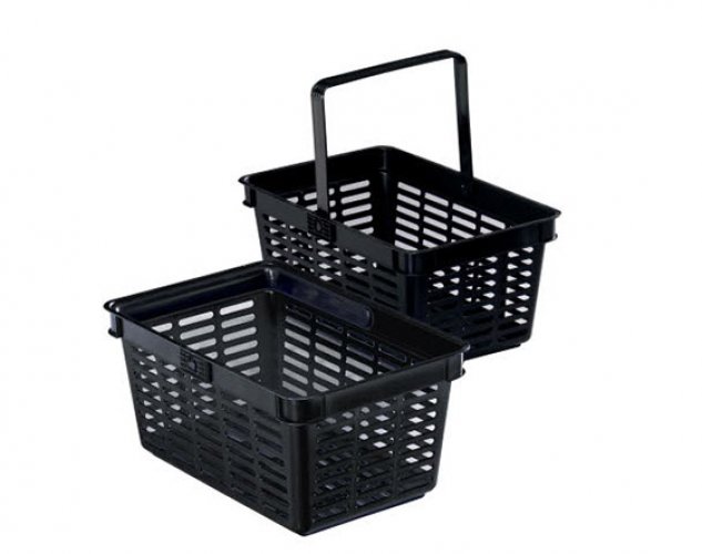 Ostoskori Durable 19L musta, hinta 9,24€