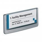 Ovikyltti Durable click sign 149 x 52,5mm