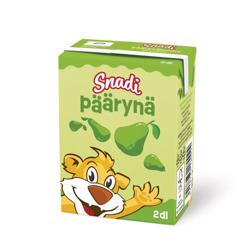 Päärynäjuoma Vip snadi pillillä 2dl 10kpl, hinta 7,60€