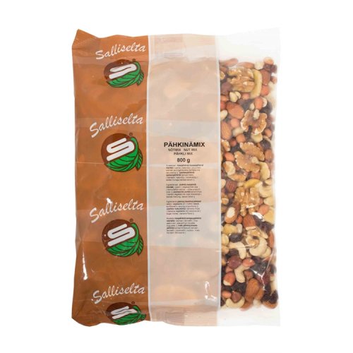 Pähkinämix Mauste-Sallinen 800g, hinta 15,33€