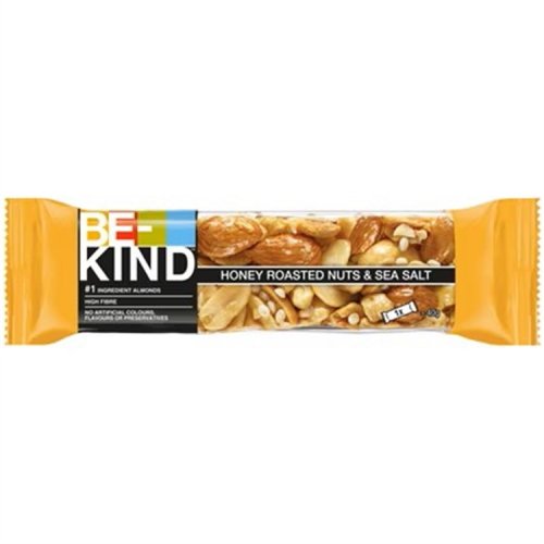 Pähkinäpatukka BE-KIND Honey Roasted Nuts & Sea Salt 12x40g, hinta 38,36€