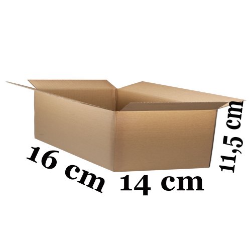 pieni Pahvilaatikko ruskea 16cm x 14cm x 11,5cm pahvilaatikot hinta tarjous