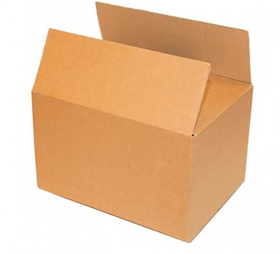 Pahvilaatikko 240 x 190 x 190 mm, hinta 0,65€