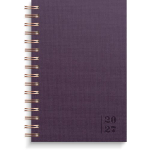Päiväkirja 2027 Textile luumu, hinta 16,66€