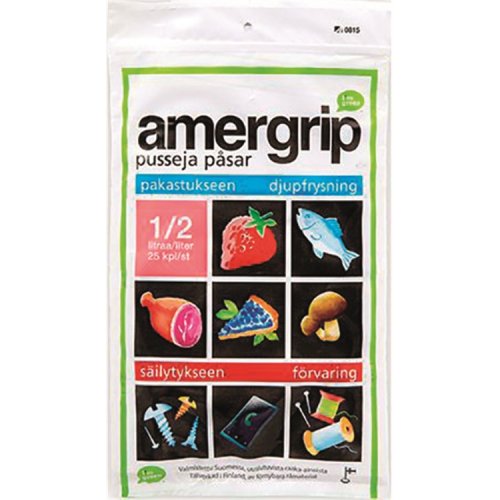 Pakastepussi Amergrip 0, hinta 2,64€