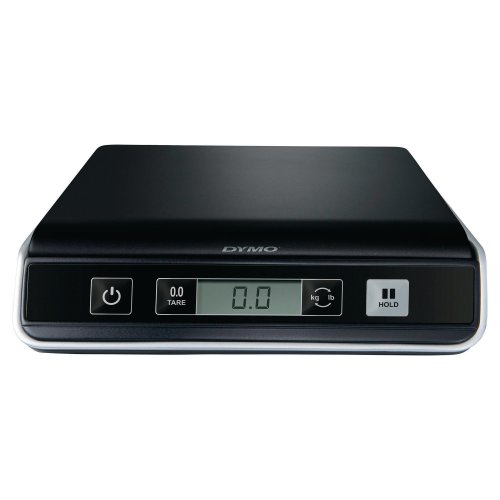 6484659 Pakettivaaka Dymo M5 on laadukas ja kestävä kirjevaaka alle viiden kilon paketeille. Pakettivaakassa on LCD-näyttö ja automaattinen sammutustoiminto. Pakettivaaan takuu on kaksi vuotta.