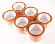 Pakkausteippi Eurocel PP-30S 50 mm x 66 m kirkas