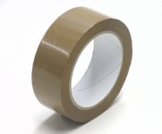 Pakkausteippi Eurocel PP-30S 50 mm x 66 m ruskea