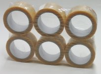 Pakkausteippi Eurocel PVC 330 50 mm x 66 m kirkas