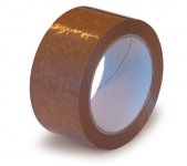 Pakkausteippi PVC 330 50mmx66m ruskea