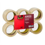Pakkausteippi Scotch Secure Seal 50 x 66 mm kirkas /6