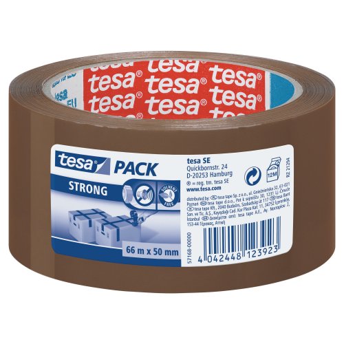 Pakkausteippi Tesa® 4024 pp 50mm x 66m ruskea, hinta 2,84€