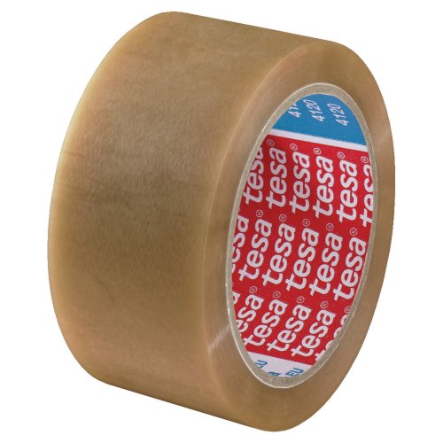 Pakkausteippi Tesa® 4120 pvc 50mm x 66m kirkas, hinta 5,44€
