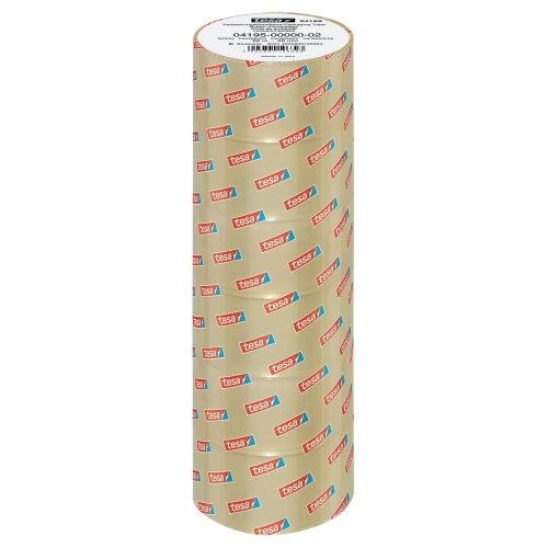 Pakkausteippi Tesa® pp 50mm x 66m kirkas 6kpl, hinta 29,22€
