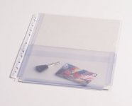 Paljetasku avaintaskulla A4 + A5 PVC 180 mic