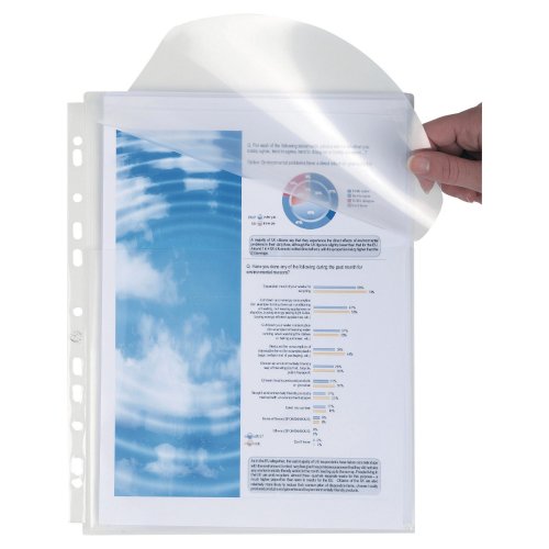 Paljetasku Exacompta a4 200mic pp läpällinen 10kpl, hinta 16,62€