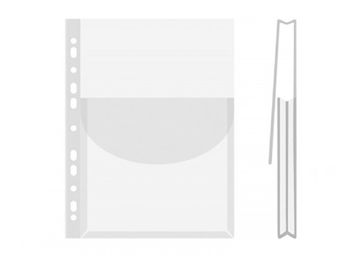 Paljetasku läpällä A4 PP reiitetty, hinta 1,47€