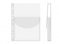 Paljetasku läpällä A4 PP reiitetty