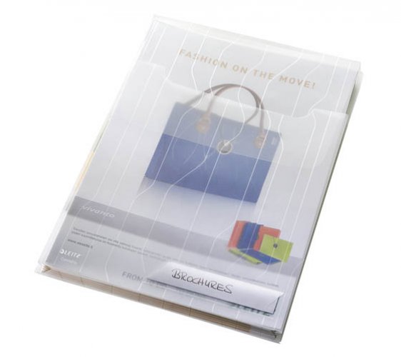 Paljetasku Leitz CombiFile A4 PP 180 mic /3, hinta 10,90€