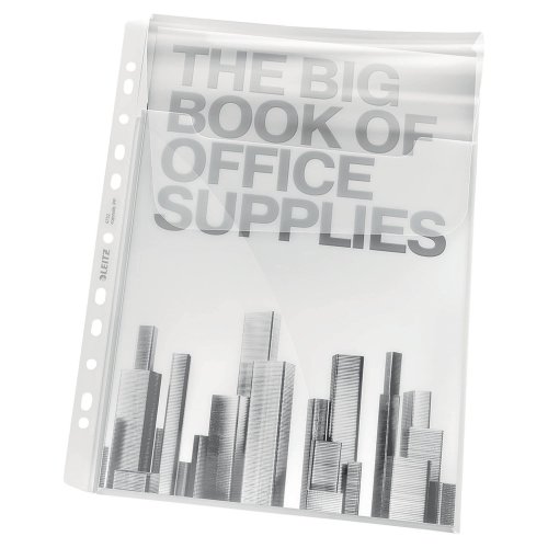 Paljetasku Leitz premium a4 180mic pp läpällinen 5kpl, hinta 17,31€