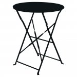 Paperflow meet eden pöytä ulkokäyttöön musta