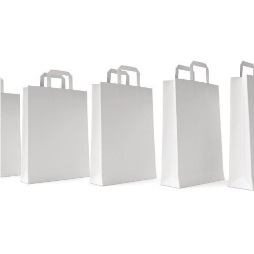 Paperikassi 28 x 10 x 22cm valkoinen 250kpl, hinta 66,14€