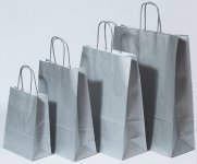 Paperikassi ISO HOPEA 32X12X41CM/50