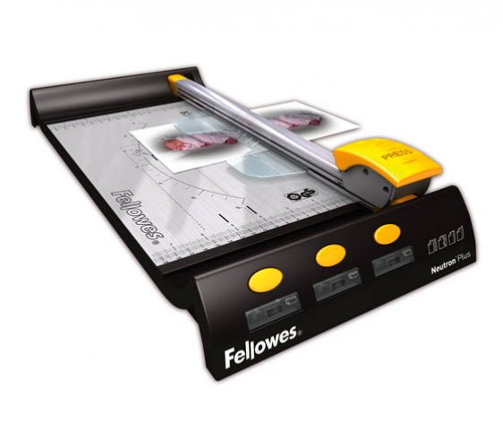 Paperileikkuri Fellowes Neutron A4+ pyöriväteräinen 4 terää, hinta 72,86€