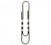 Paperiliitin 50 mm kupari /100