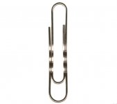 Paperiliitin 77 mm kupari /100