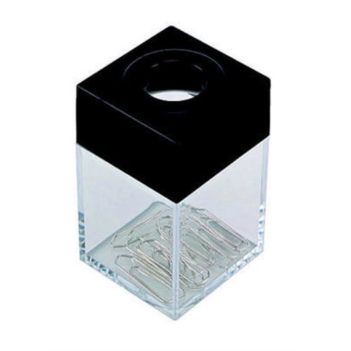 Paperiliitinrasia Q-CONNECT musta/kirkas, hinta 0,85€