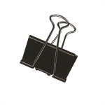 Paperipuristin Q-CONNECT Foldback 42 mm /10