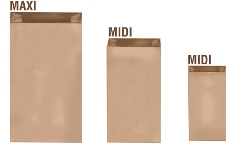 Paperipussi Peltolan Pussi Midi 380x210x80 mm ruskea /500, hinta 46,42€