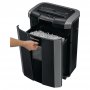 Paperisilppuri Fellowes Powershred 76CT ristiinleikkaava turvaluokka p4, säiliö 25 litraa, täysi säiliö avattuna
