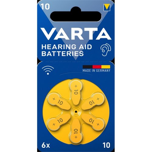 Paristo Varta Hearing Aid Batteries 10/6, hinta 3,85€