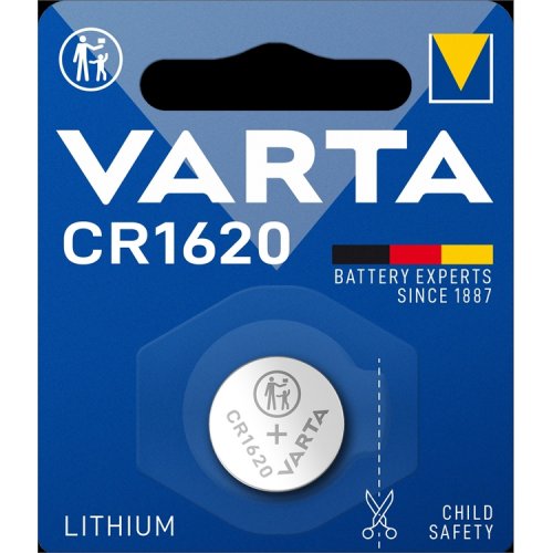Paristo Varta Lithium Coin CR1620, hinta 2,17€