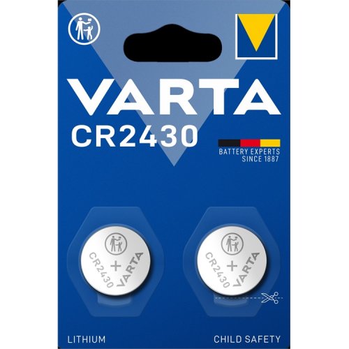 Paristo Varta Lithium Coin CR2430 /2, hinta 3,08€