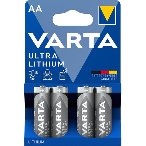 Paristo Varta Ultra Lithium AA /4, hinta 9,69€