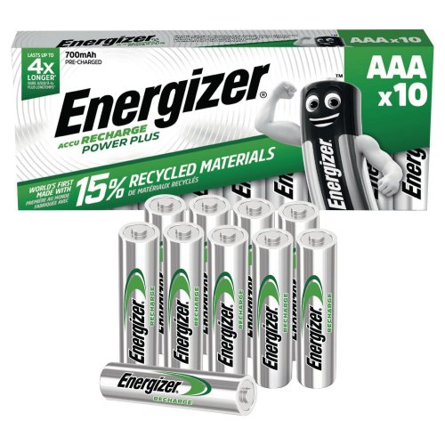 Paristot Energizer power plus ladattavat aaa hr3 10kpl, hinta 33,61€