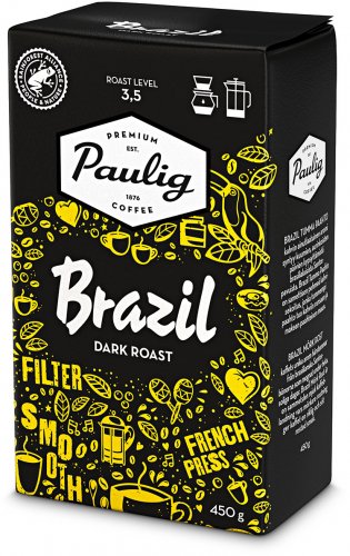 Paulig Brazil tumma paahto suodatinkahvi 450 g, hinta 12,50€