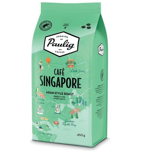Paulig café singapore kahvipapu tumma paahto 450g, hinta 12,88€