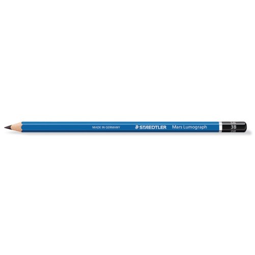 Pehmeä lyijykynä 3B Staedtler mars lumograph 12kpl, hinta 28,67€