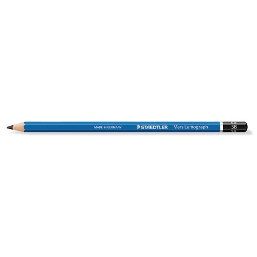 Pehmeä lyijykynä 5B Staedtler mars lumograph 12kpl, hinta 18,27€