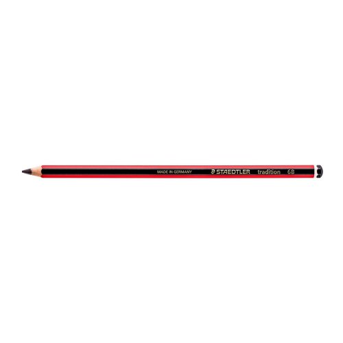 Pehmeä lyijykynä 6B Staedtler tradition 110 1 kpl = 12 kynää 12kpl, hinta 21,40€
