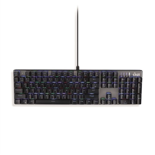Pelinäppäimistö MediaRange Gaming Series, musta/hopea, hinta 38,30€