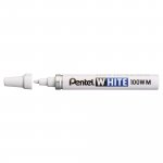 Pentel x100w-m white tussi med valkoinen